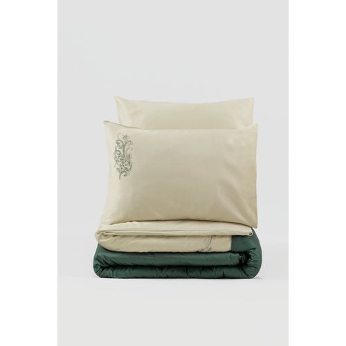 L'essential Maison Andy - Green Green
Ecru Satin Double Quilt Cover Set slika 4