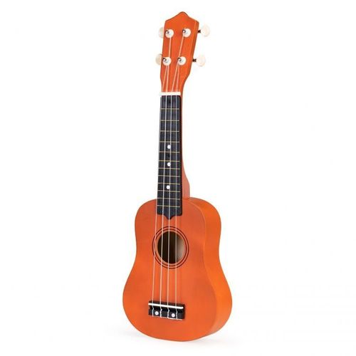 Eco Toys Ukulele gitara za decu 4 Žice Braon slika 3