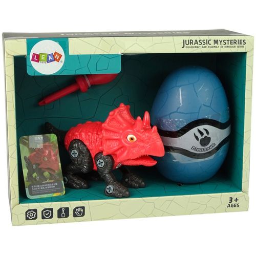 Set dinosaur Triceratops s jajetom DIY slika 5