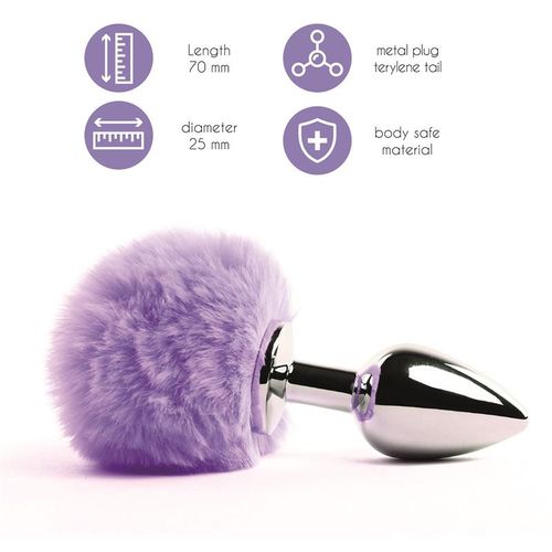 Feelztoys Bunny Tail butt plug slika 9