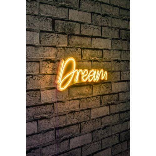 Wallity Ukrasna plastična LED rasvjeta, Dream - Yellow slika 1