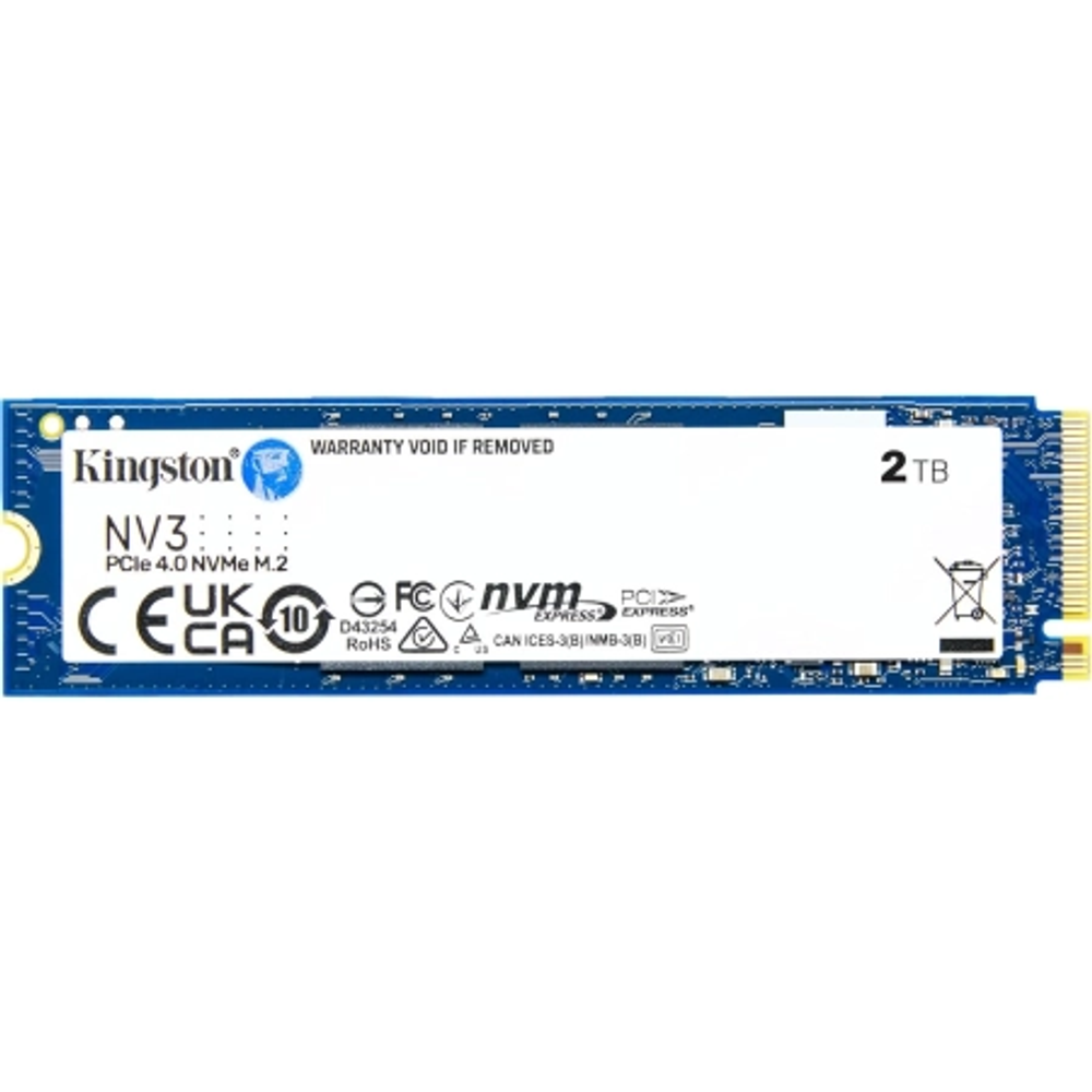 Kingston SSD 2TB NV3NVMe PCIe Gen 4.0x4R/W : 6000/5000MB/s slika 1