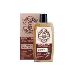 Men's Master šampon za stimulaciju rasta kose Hot Pepper Kofein Hmelj 260ml