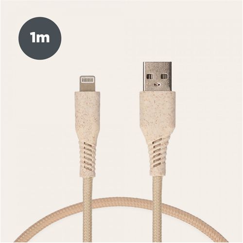 KSIX, lightning kabel, 1.0m, Eco firendly slika 1