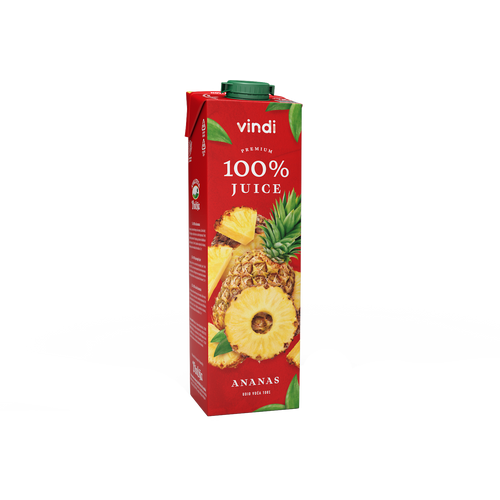 Vindi Juice 100% ananas 1l slika 1