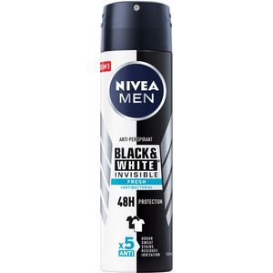 NIVEA Men Dezodorans Invisible for Black & White Fresh 150 ml