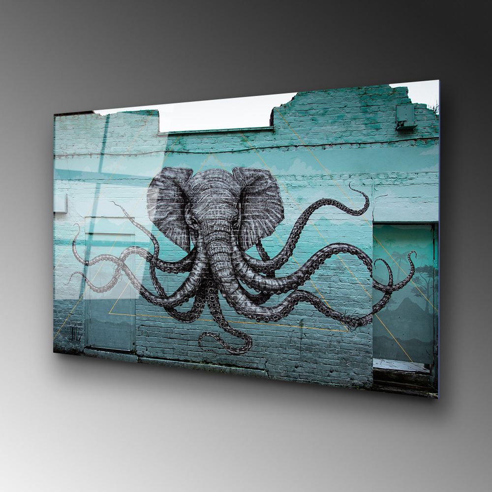 Dekorativna Slika na Kaljenom Staklu UV-055, 70 x 100 cm, Višebojna slika 4