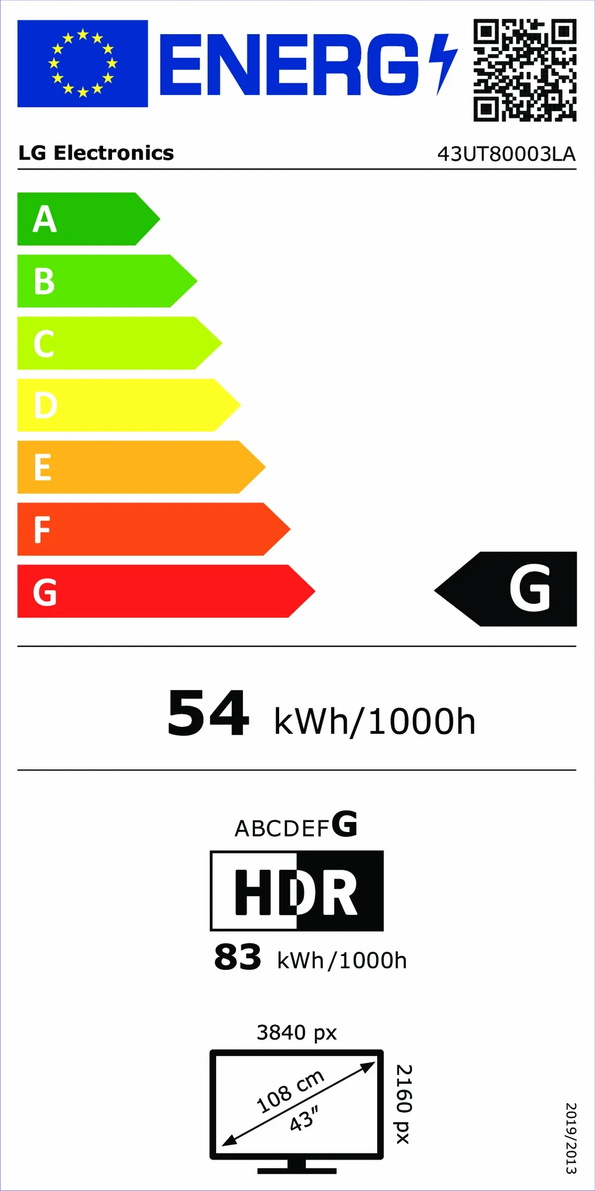 Energetski certifikat G