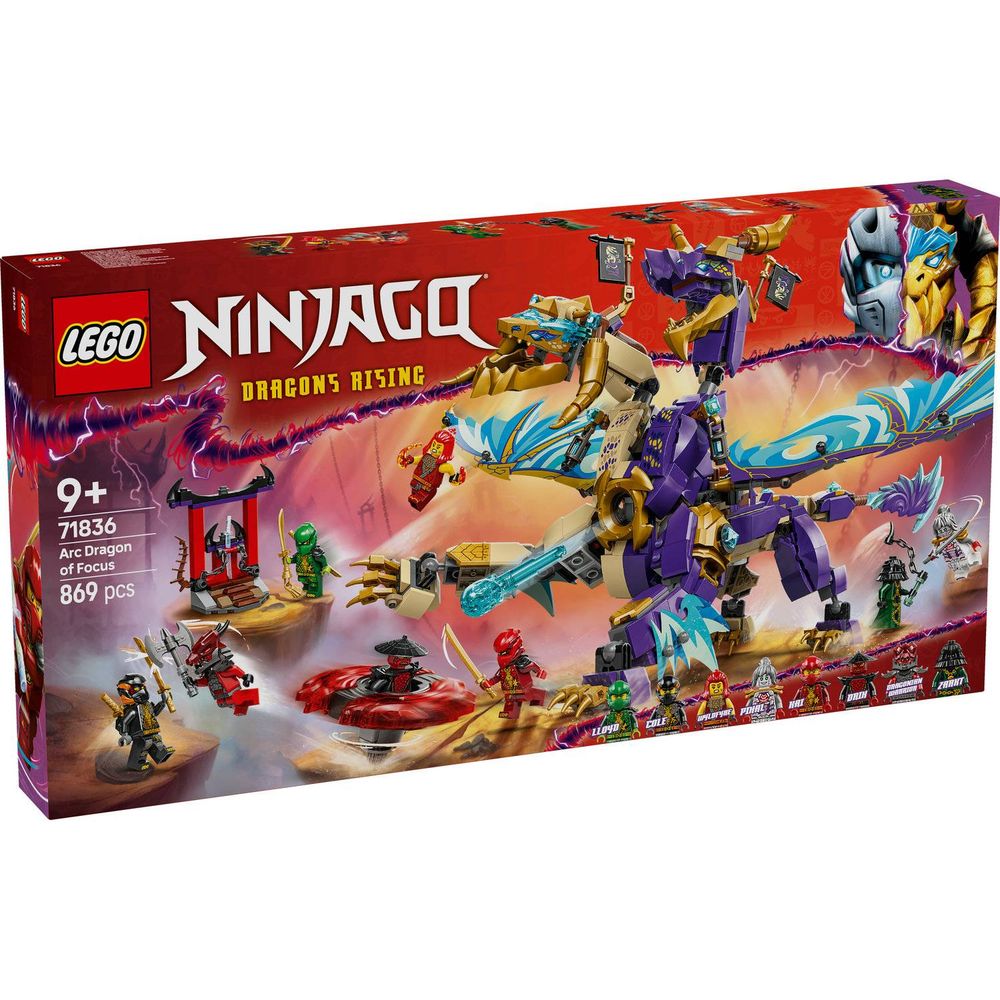LEGO 71836 Arc Dragon u fokusu slika 1
