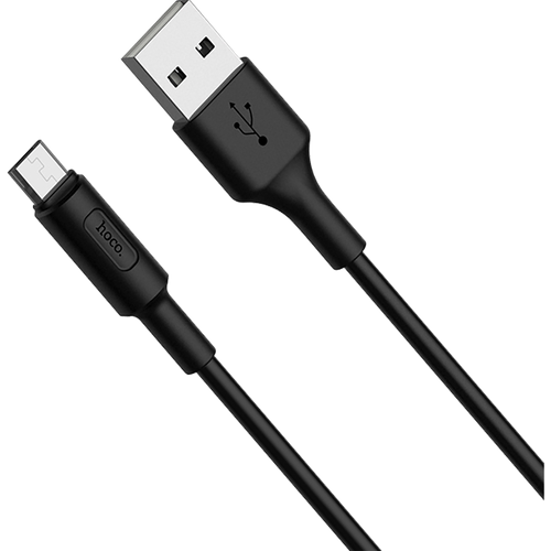 hoco. USB kabl za smartphone, micro USB kabl, 1 met., 2 A, crna - X25 Soarer Micro USB, Black slika 3