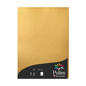 Clairefontaine papir Pollen gold A4/120gr 1/50