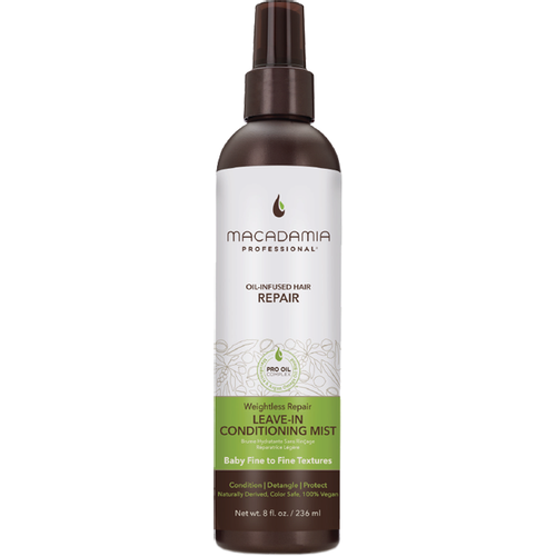 Macadamia Professional Vegan WEIGHTLESS REPAIR LEAVE-IN CONDITIONING MIST regenerator u spreju 236 ml slika 1