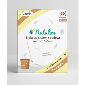 Natulim eko trakice za čišćenje podova, 30 kom