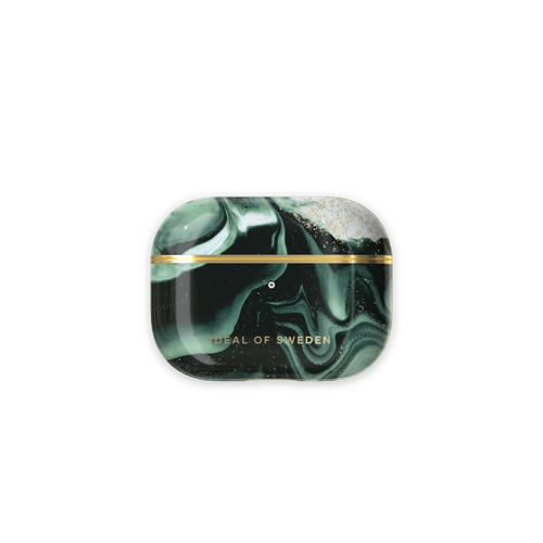 iDeal of Sweden Maskica - AirPods Pro - Golden Olive Marble slika 1