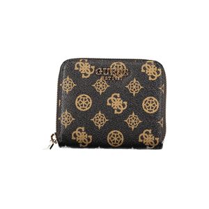 GUESS JEANS WOMEN'S WALLET BROWN