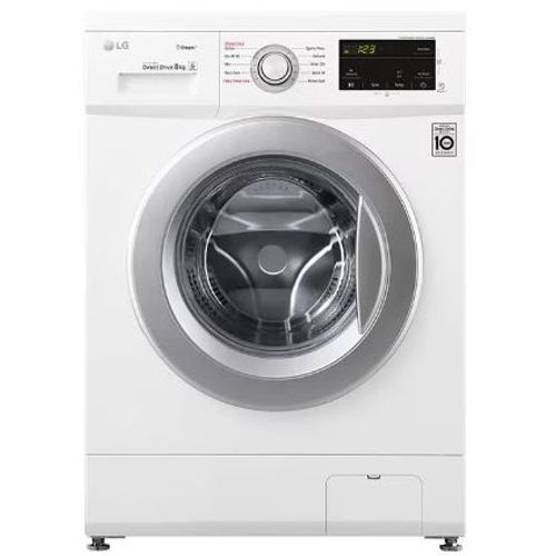 LG F4J3TS4WE Veš mašina, 8 kg, 1400 rpm, Inverter DirectDrive, Smart Diagnosis™, Dubina 55 cm slika 1