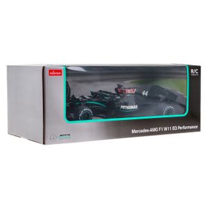 Licencirana formula na daljinsko upravljanje Mercedes-AMG F1 W11 EQ Performance 1:18 RASTAR - crna