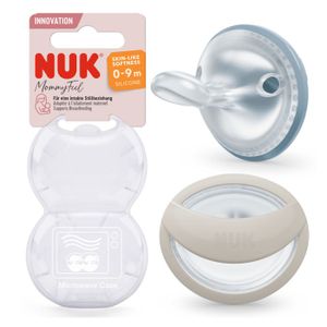 NUK Duda varalica MommyFeel 0-9mj 2kom, Plava