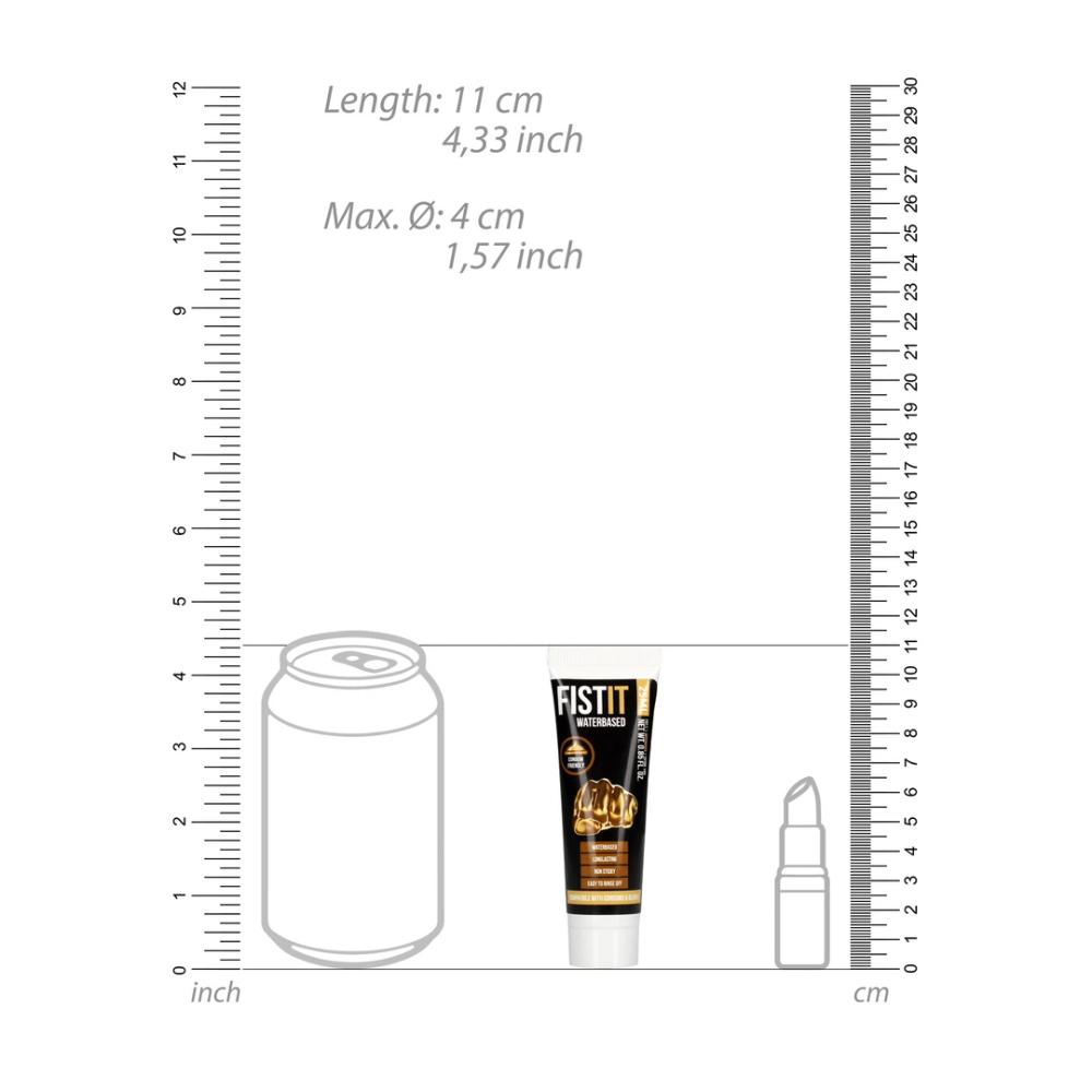 Fist It by Shots lubrikant na bazi vode - 0,8 oz / 25 ml slika 5