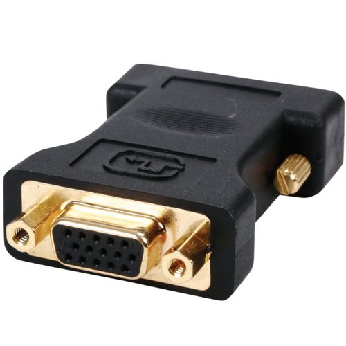 FAST ASIA Adapter DVI-I (M) - VGA (F) crni slika 2