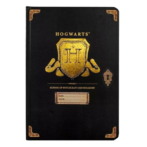 Harry Potter A5 Casebound Notebook - Hogwarts Shield slika 1