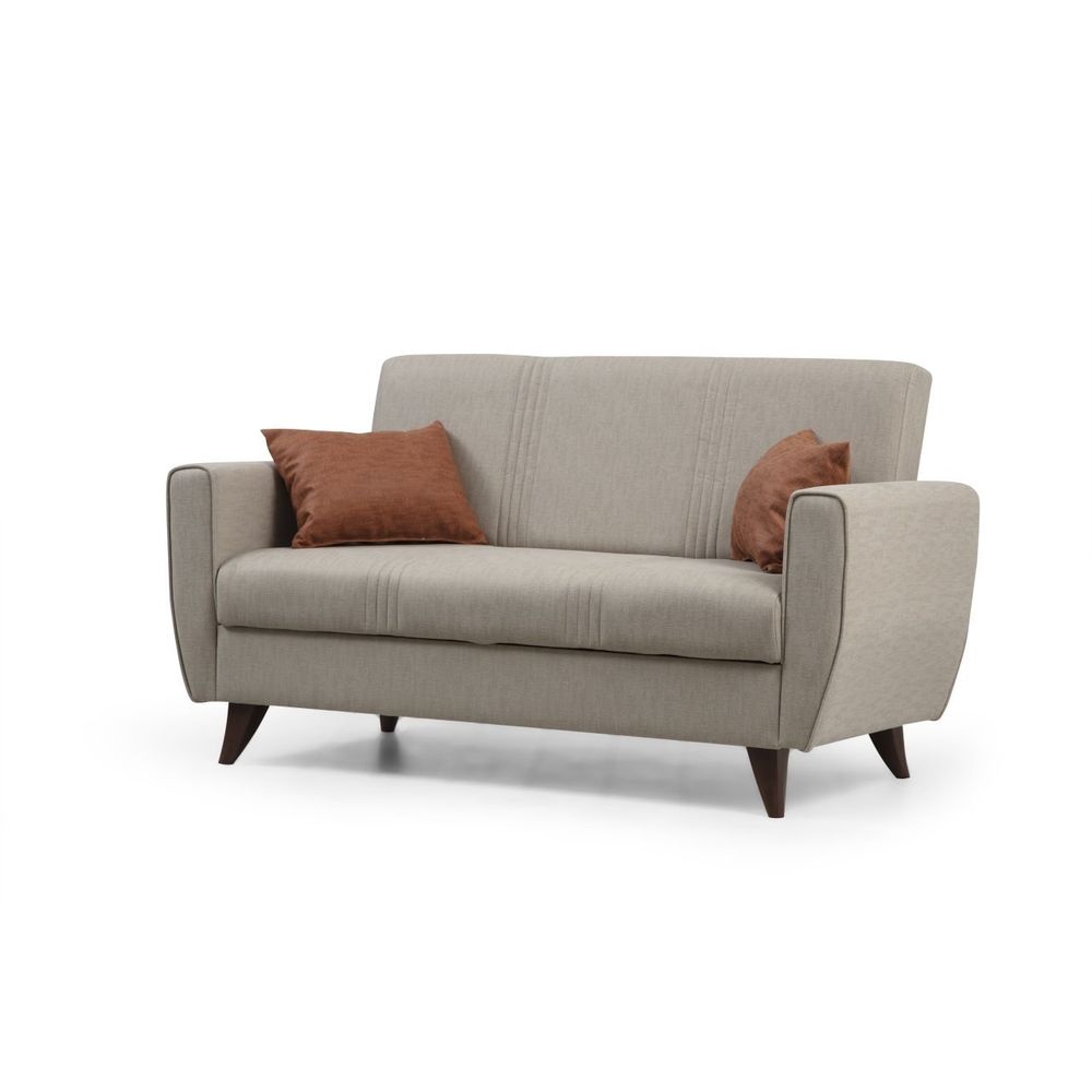 Zaden - Bež Sofa na Razvlačenje za Dva Osobe slika 3