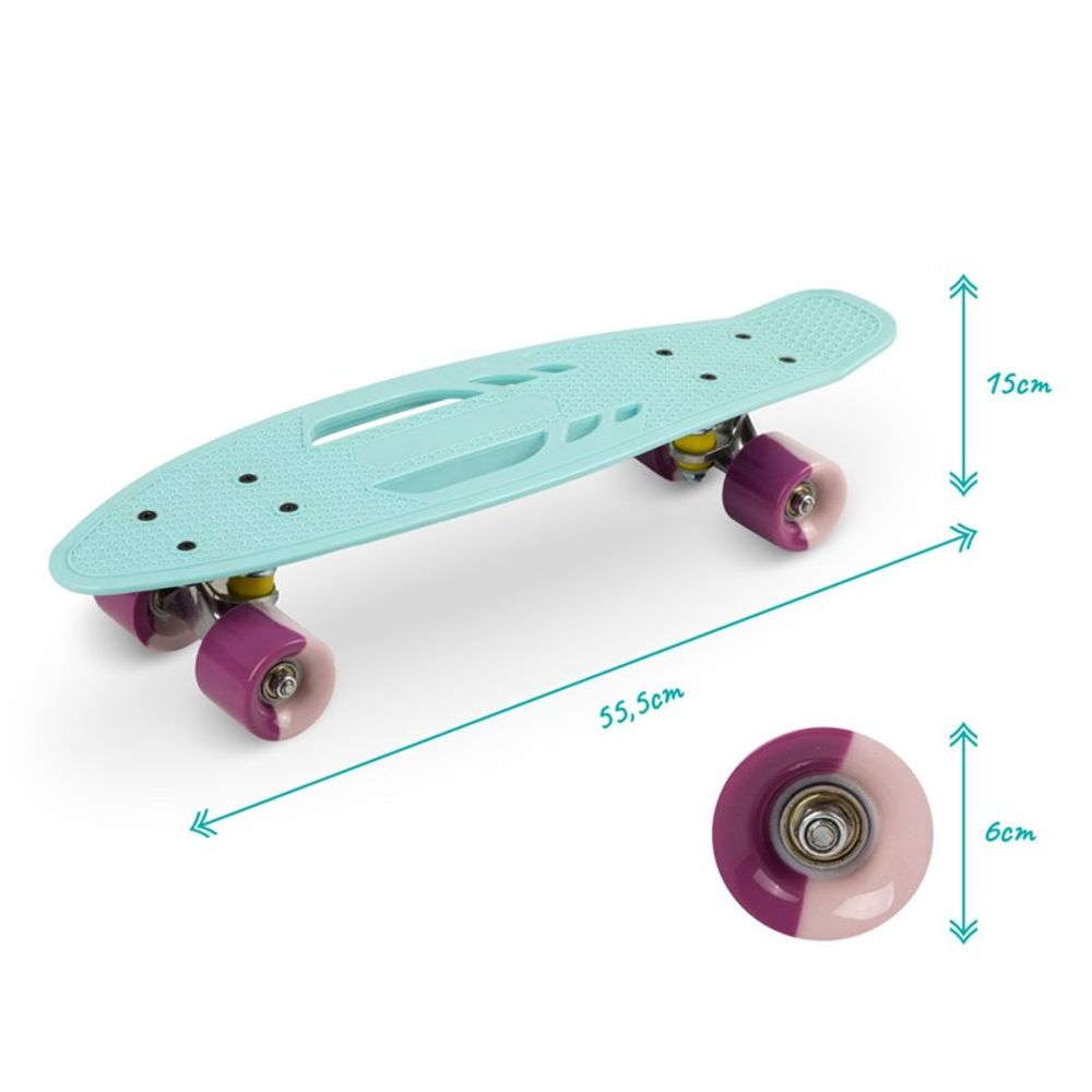 Qkids Dječiji skateboard Galaxy, Light Blue slika 7
