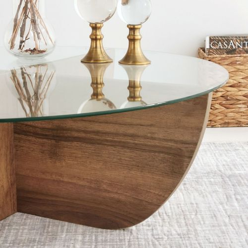 Lily - Walnut Walnut Coffee Table slika 6