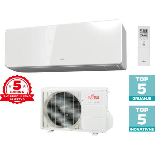 Fujitsu Advance Inverter klima uređaj 4,2kW ASYG14KGTF/AOYG14KGCB slika 1