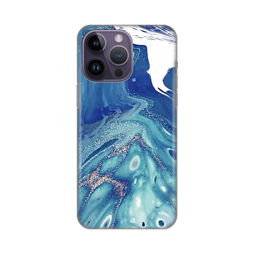 Torbica Silikonska Print za iPhone 14 Pro Max 6.7 Blue Marble slika 1