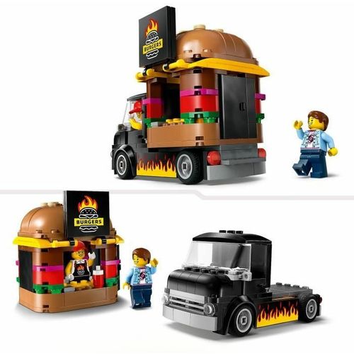 Playset Lego 60404 Hamburger truck slika 5