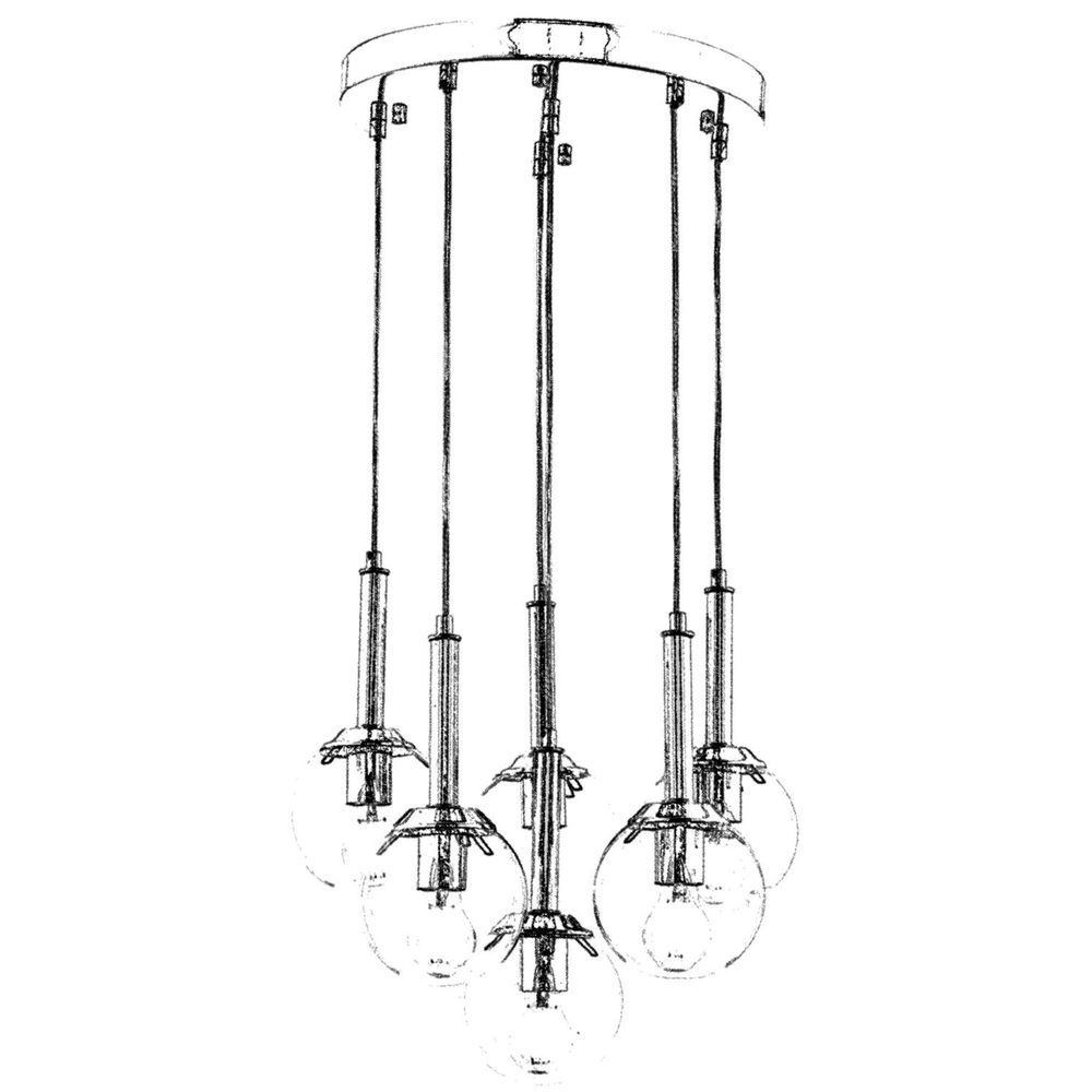 Hromirani Luster AV-1781-6KT slika 3