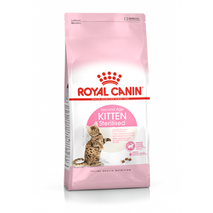 ROYAL CANIN FHN KITTEN Sterilised, potpuna i uravnotežena hrana za mačke, specijalno za sterilizirane/kastrirane mačiće (od 6 do 12 mjeseci starosti), 400 g