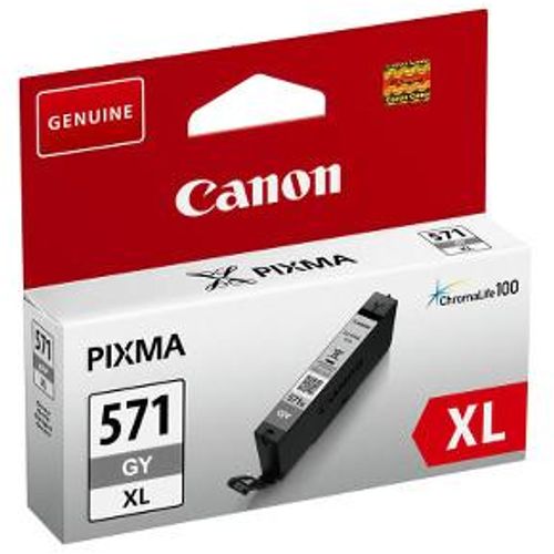 Canon tinta CLI-571GY XL, siva slika 1
