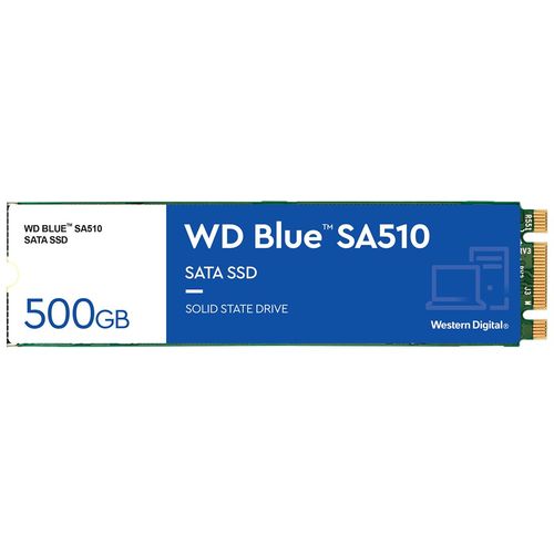 SSD WD Blue SA510 500GB M.2 SATA III, WDS500G3B0B slika 1