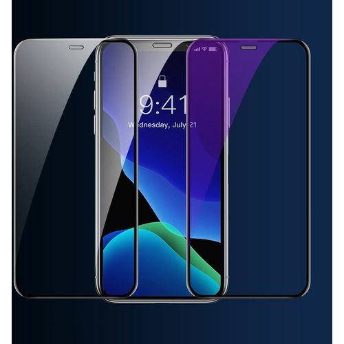 Baseus 2 kom zakrivljeno kaljeno staklo s okvirom za iPhone 11 Pro Max / iPhone XS Max slika 6