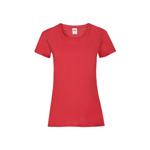 Fruit Of The Loom Majica kratkih rukava Lady Fit 165g - Crvena XL
