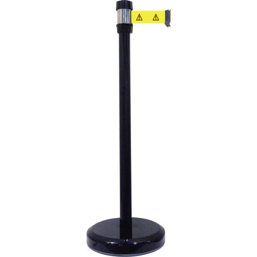 VISO RS 2 BK DAN Stup zaštitne pojaseve crni pojas žuti sa simbolom (Ø x V) 50 mm x 980 mm slika 2