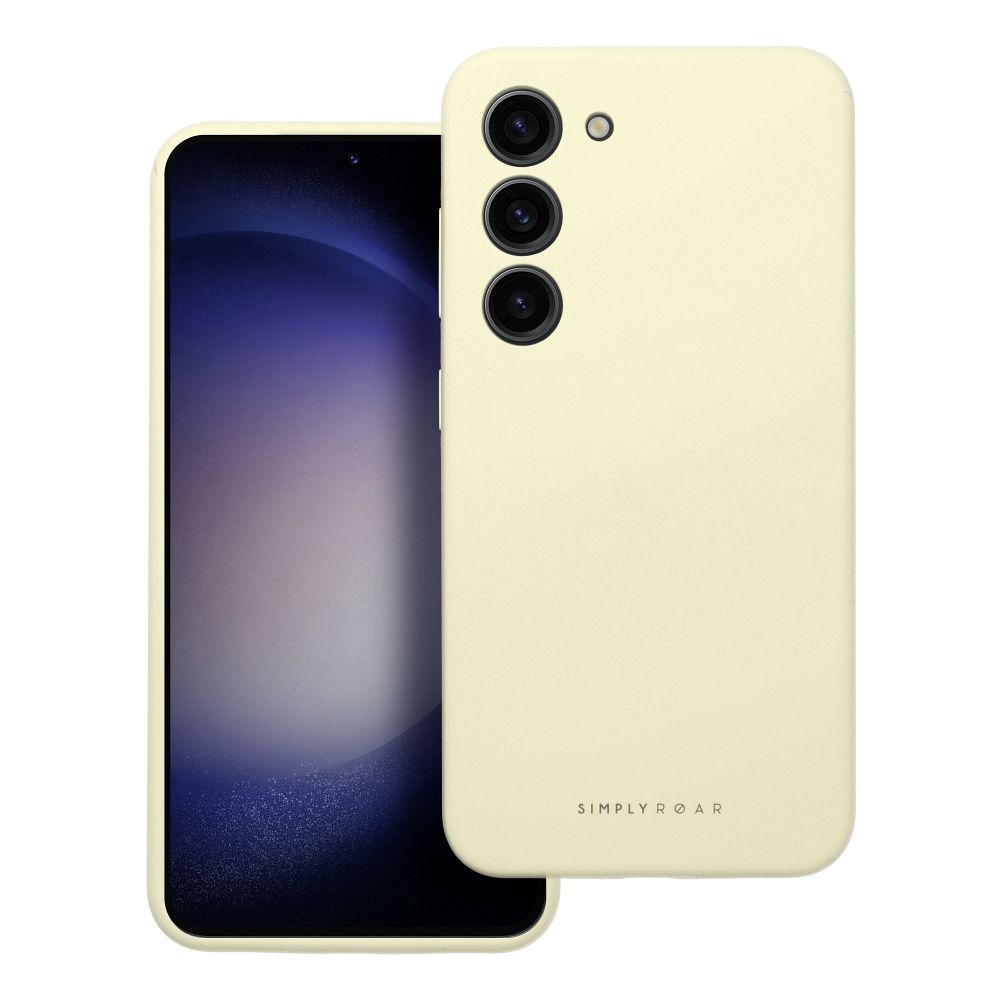 Maska ROAR CLOUD SKIN za SAMSUNG GALAXY A57 5G svijetlo žuta slika 1