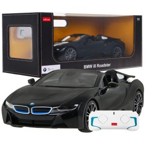 Rastar BMW i8 Roadster na daljinsko upravljanje 1:12 crni