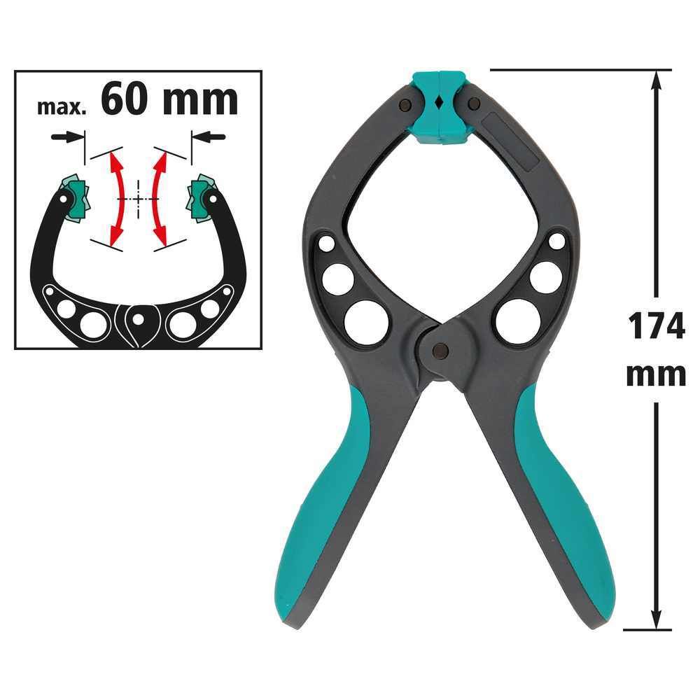Wolfcraft Stega Sa Oprugom Pro FZ 60 / 60 mm - 3631000 slika 4