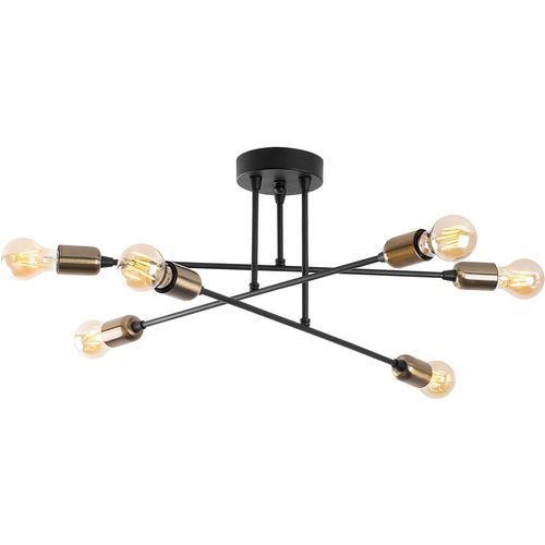 Fleur - 1501 Black Chandelier slika 5