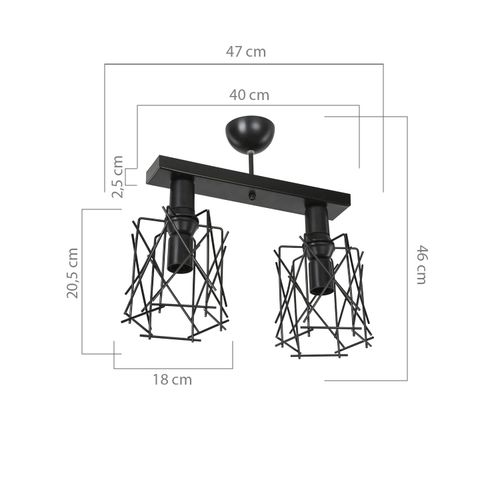 Squid Lighting R Visilica Karma slika 2