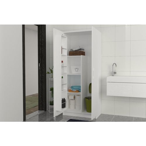 Odeon - White v2 White Bathroom Cabinet slika 1