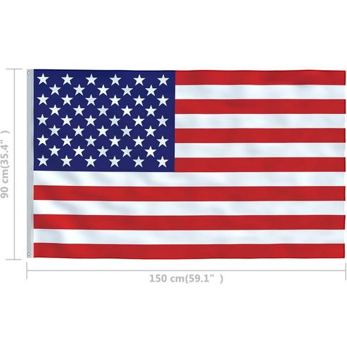 Zastava SAD-a 90 x 150 cm slika 18