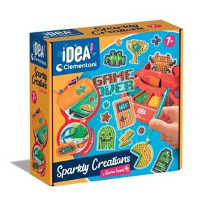 Clementoni CL18774 Idea Kreativni set Sparkly Creations Game Icons