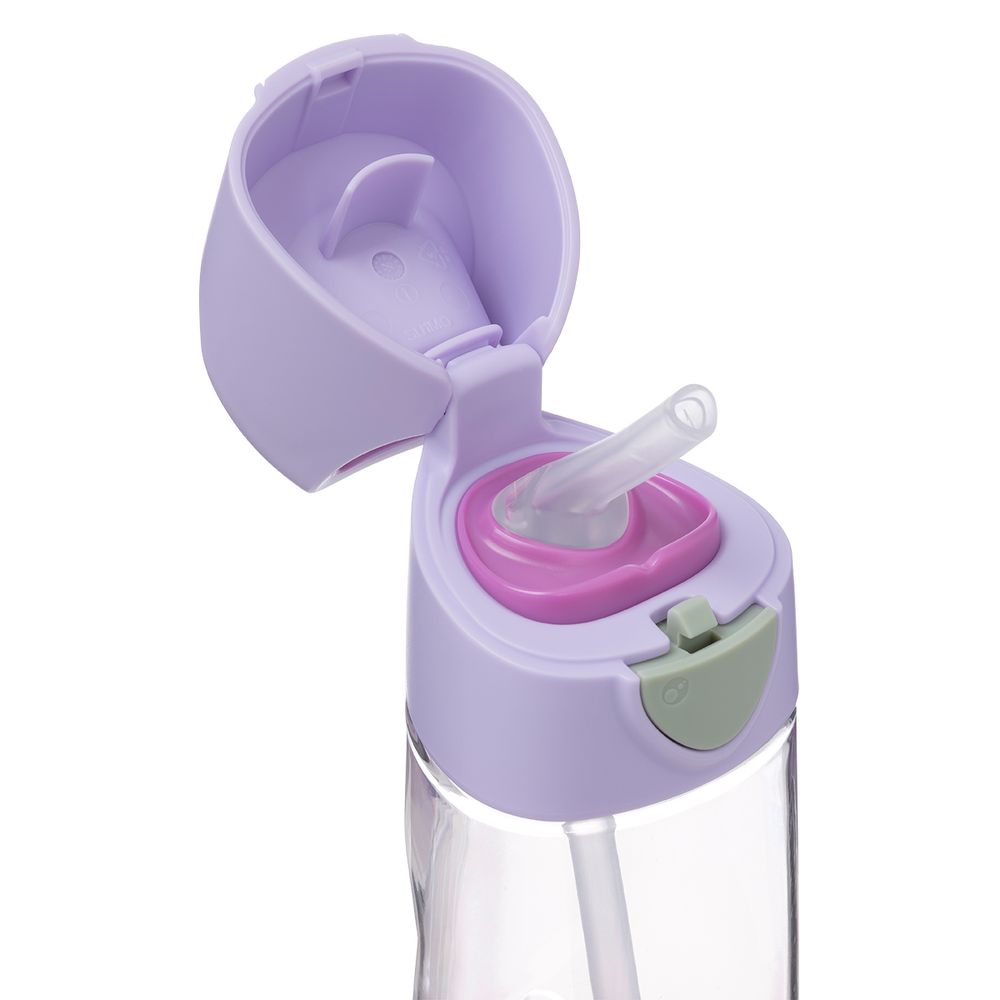 b.box Tritan™ bočica sa slamkom, 450ml - sugar plum slika 4