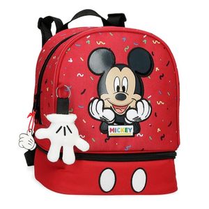 Disney Ranac 28 cm termo, Mickey Things, crveni