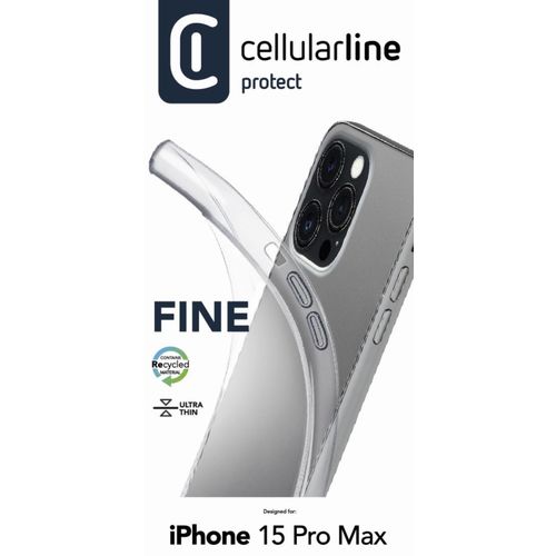 Cellularline Fine silikonska maskica za iPhone 15 Pro Max slika 3