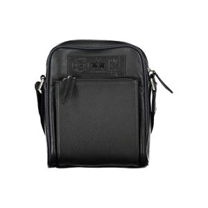 LA MARTINA BLACK MAN SHOULDER BAG